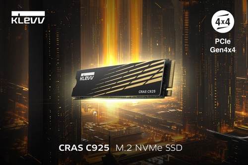 KLEVV科赋强势发布全新CRASC925Gen4M.2固态硬盘