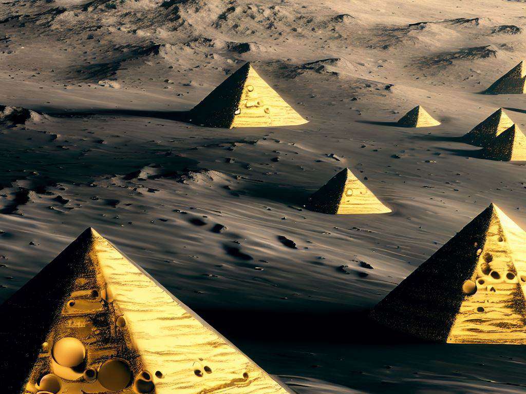 月球基地：月球背面发现了金字塔群内有高智能文明
