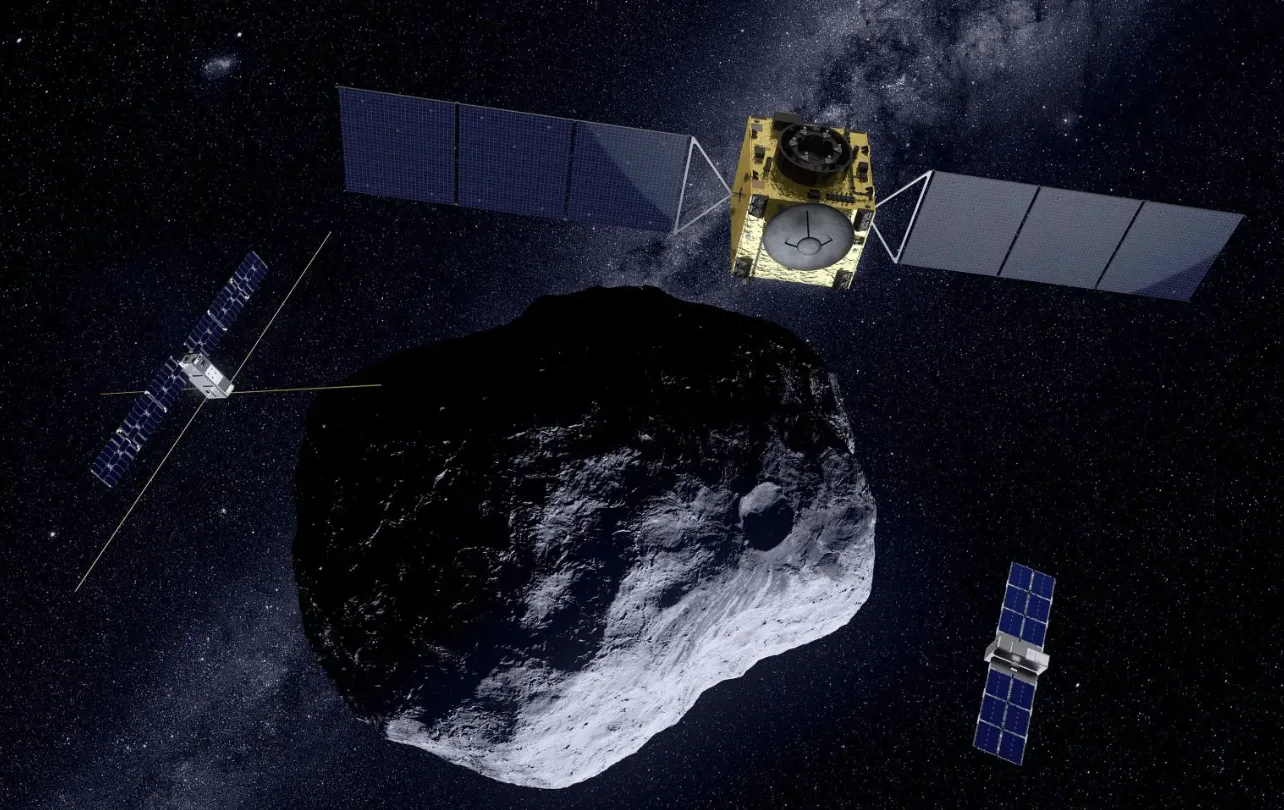 欧洲航天局“赫拉号”探测器组装完成，用于探索小行星质量与构成