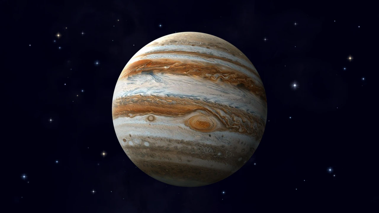 月亮将与木星相遇 近距离接近夜空中太阳系最大的行星