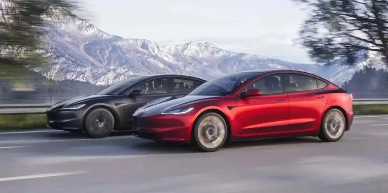 特斯拉在Model 3 Highland上增加盲點指示器