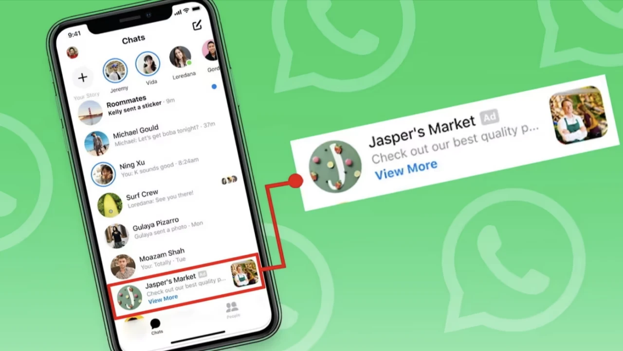 传WhatsApp探索在聊天应用中做广告 因Meta要增加收入