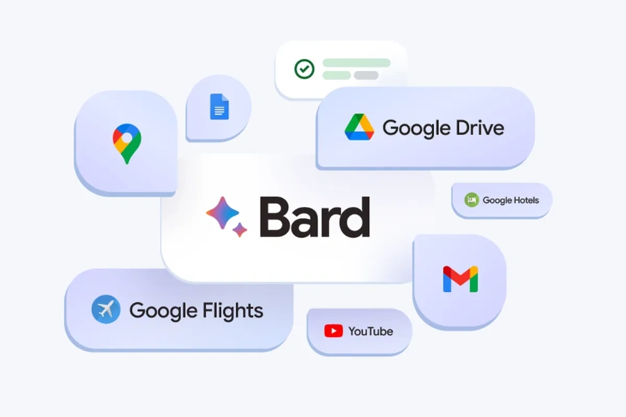Google聊天机器人Bard重大更新 接入谷歌Gmail、Docs和Drive