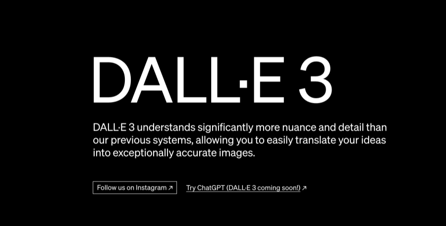 OpenAI推出Dall-E 3文本生成图像工具最新版本