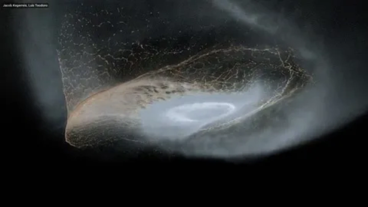 巨大的卫星碰撞可能产生了土星标志性的光环