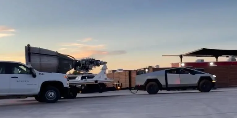 SpaceX已经在星际基地使用特斯拉Cybertruck赛博卡车