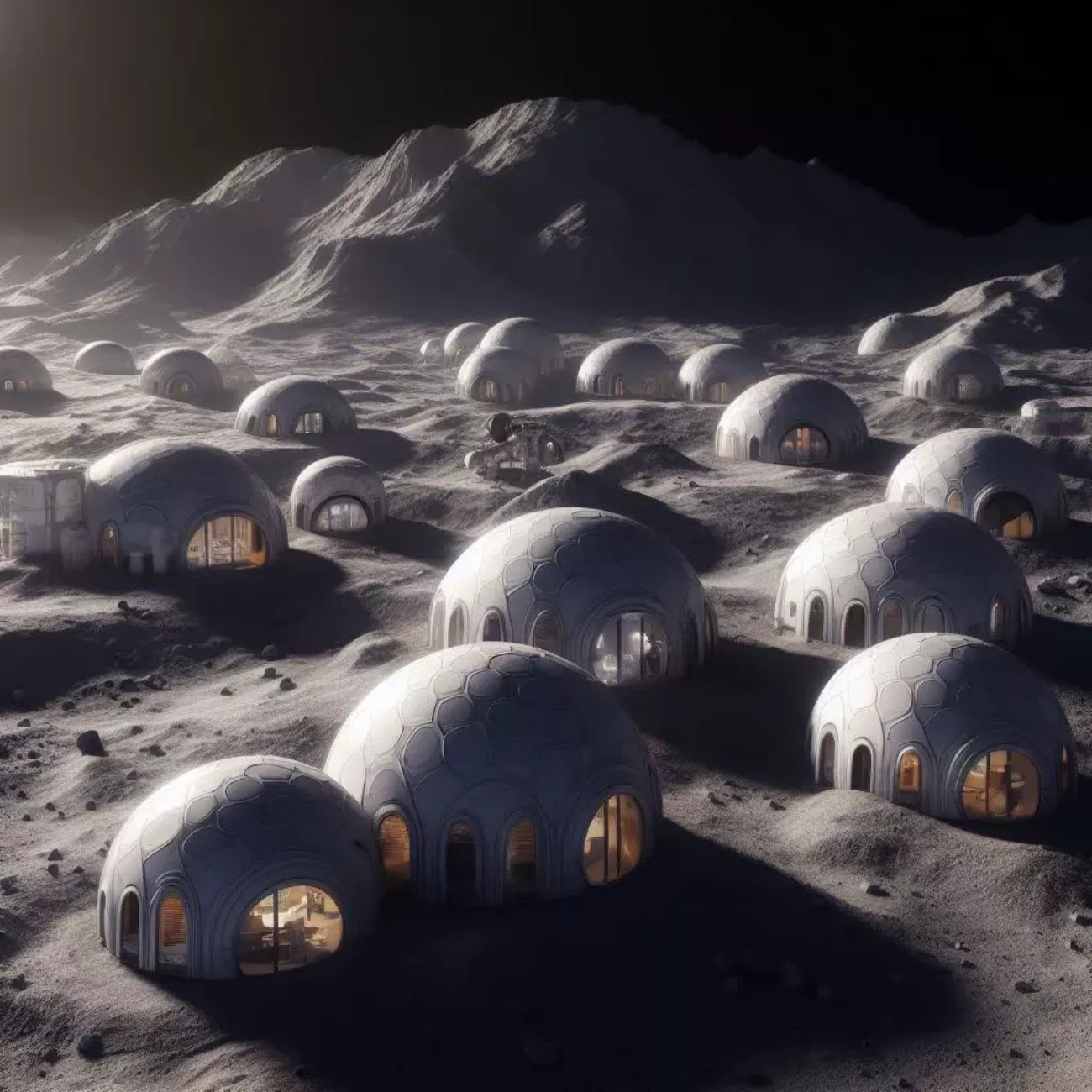 NASA计划2040年为宇航员和平民在月球建造3D打印的月球房屋