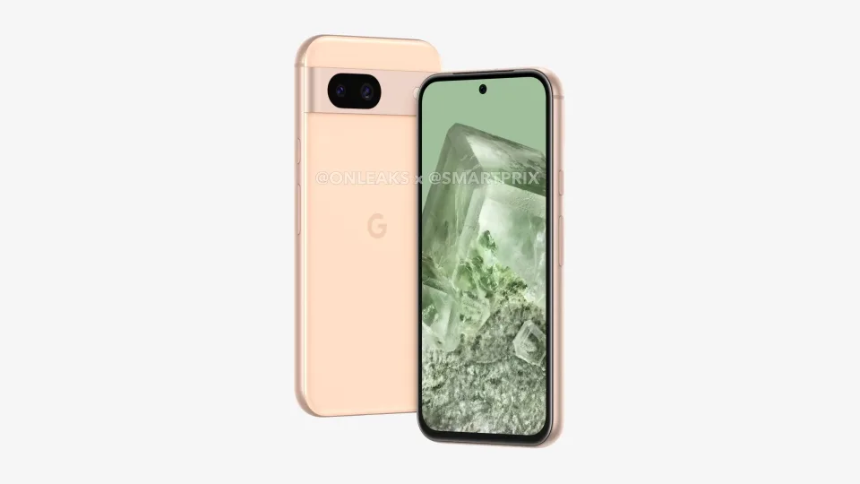 Google Pixel 8a手機(jī)高清渲染圖泄露 外觀似Pixel 8配備6.1英寸顯示屏