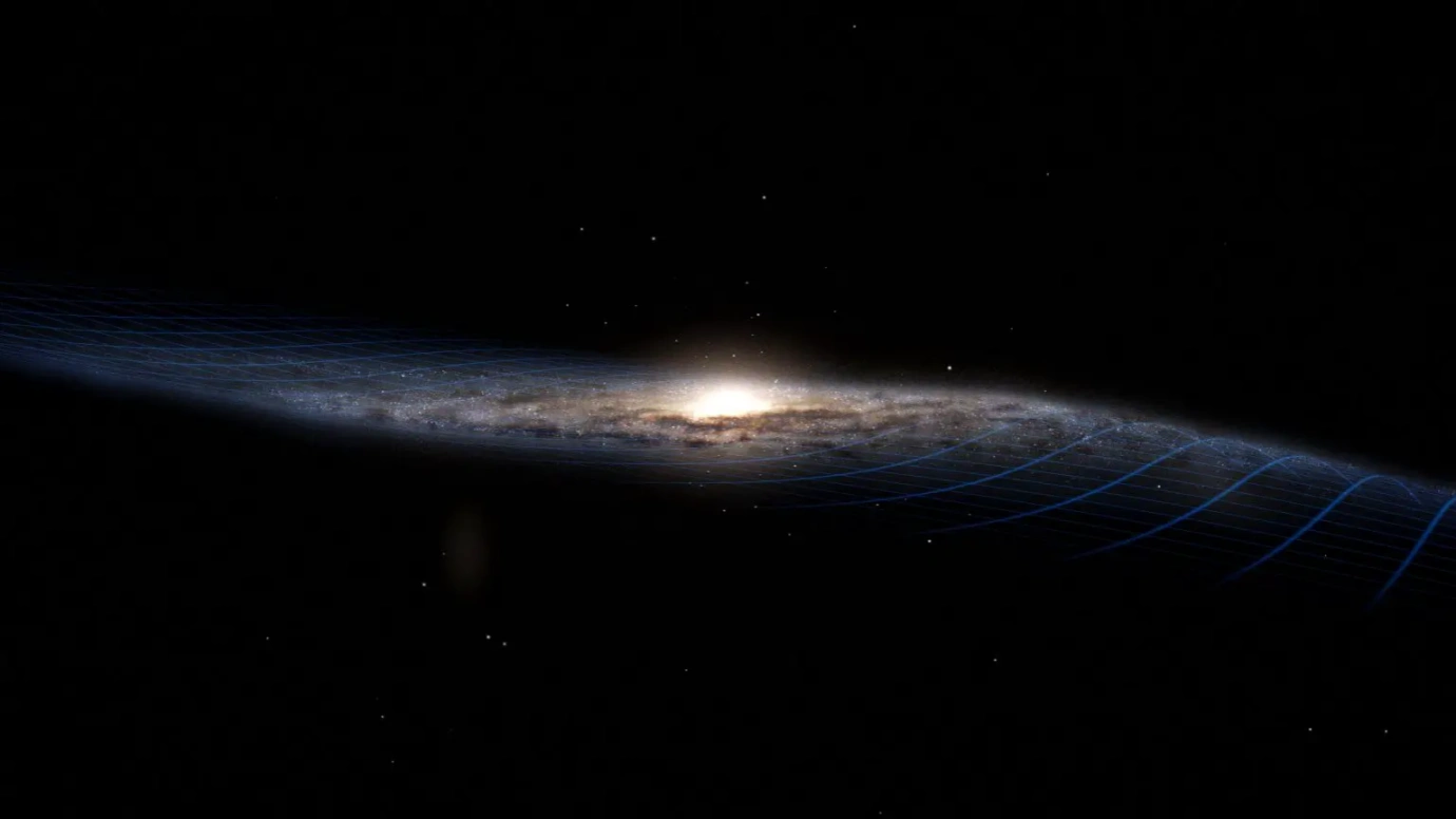 哈佛大学天文学家解释银河系神秘的扭曲和暗物质有关