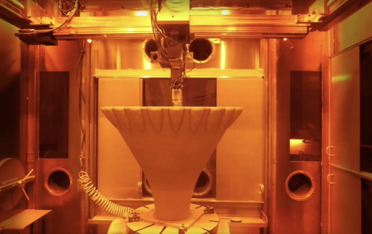 NASA 在 6000 华氏度下测试 3D 打印火箭发动机喷嘴