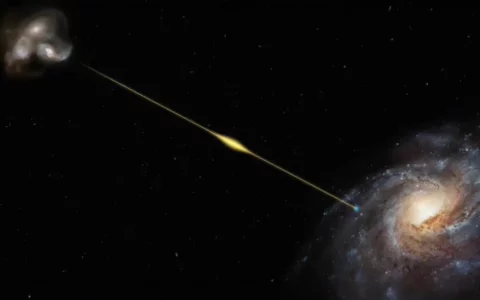 天文学家探测到神秘的快速射电暴  距今 80 亿年