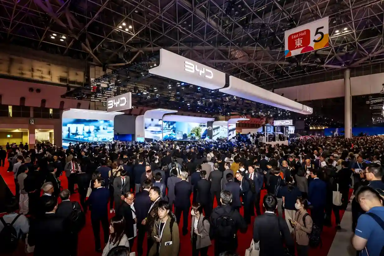 比亚迪亮相2023东京车展 国际化进程再提速