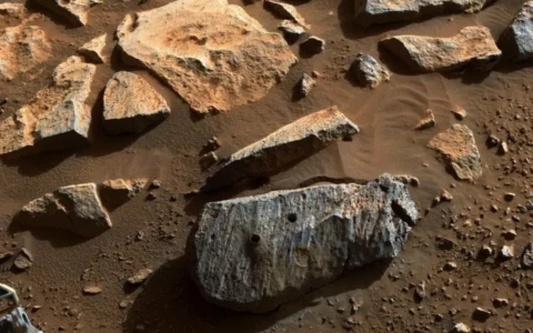 NASA美国宇航局“毅力号”成功采集第 23 个火星岩石样本