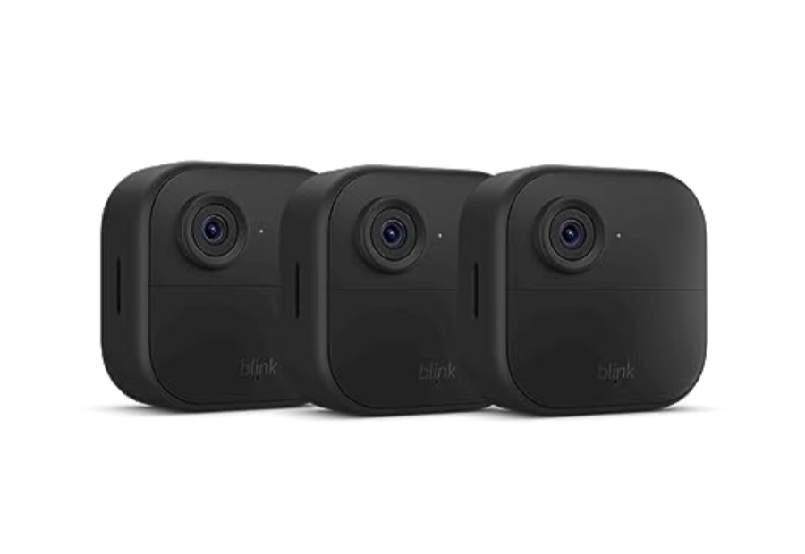 全新Blink Outdoor 4无线智能安全摄像头亚马逊美国降价50%，省135美元！