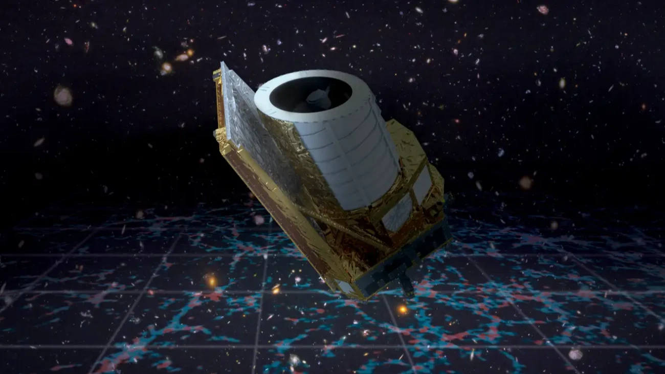 ESA寻找暗物质的欧几里得望远镜看到全彩的宇宙