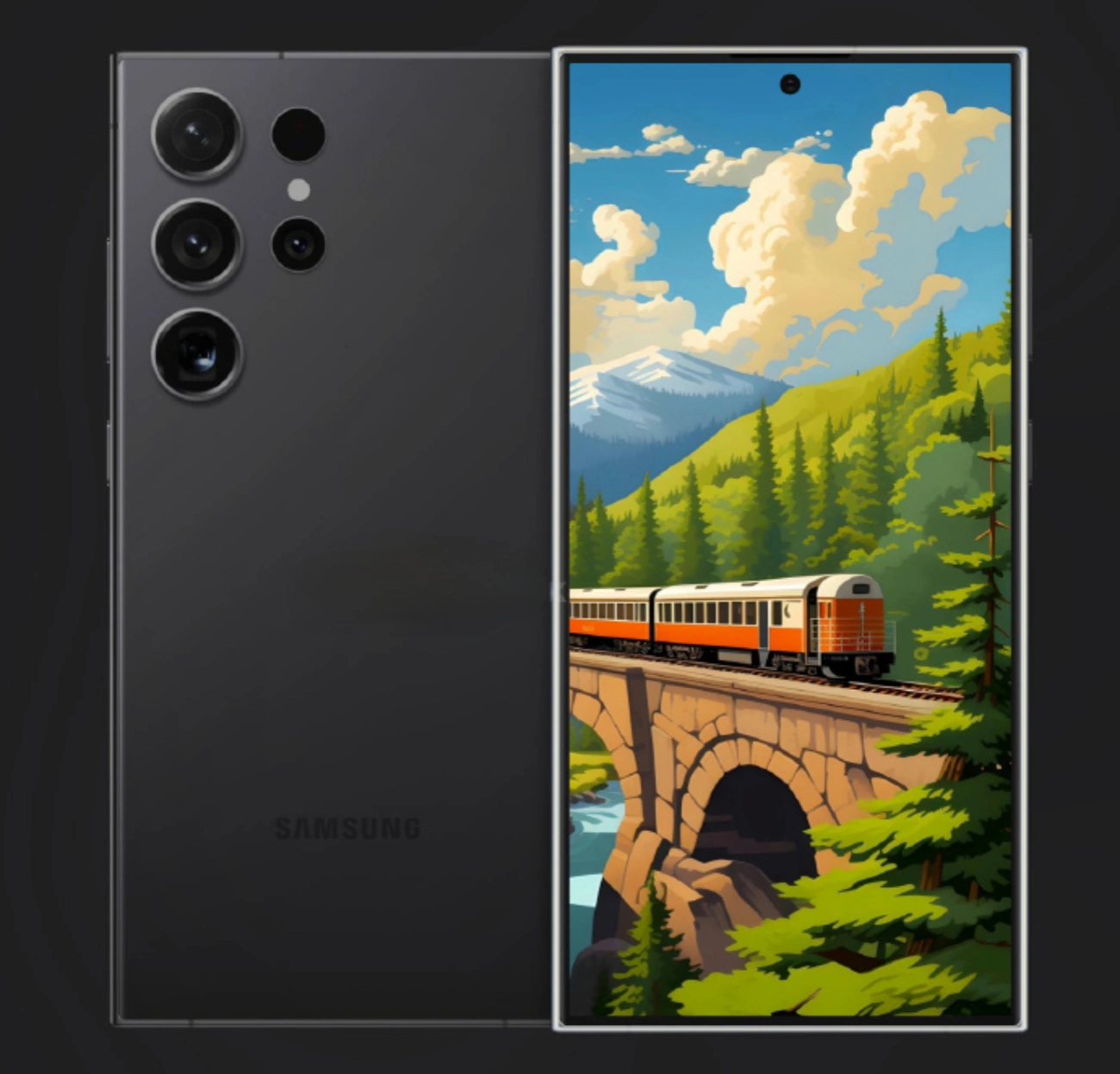 三星Samsung Galaxy S24 Ultra的手机渲染图曝光 有7种颜色和专属配色