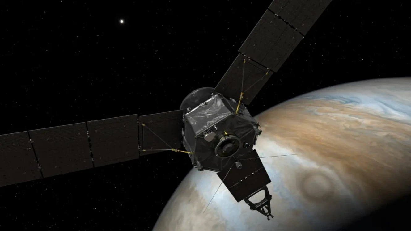 NASA朱诺号探测器揭示，木星的大气风暴深入到行星内部