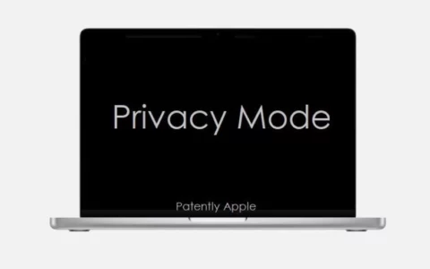 苹果Apple MacBook专利获批：可灵活启用隐私模式