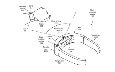 谷歌Google新专利显示Pixel Watch未来有望作为VR设备控制器使用