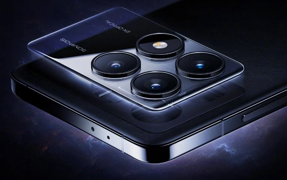 小米xiaomi Redmi K70 Pro手机预热：后盖上方采用1.3mm高透玻璃