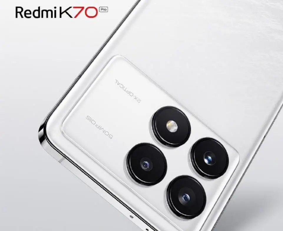 小米xiaomi Redmi K70 Pro手机晴雪配色公布 将于11 月29日正式发布