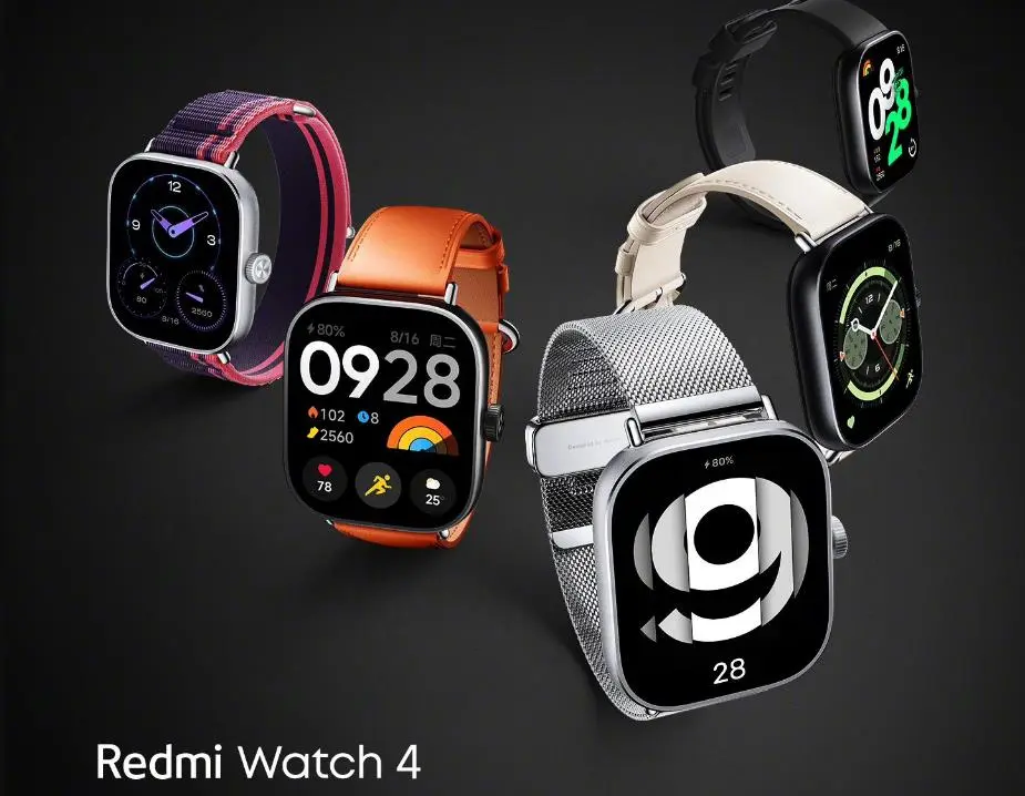 Redmi Watch 4智能手表预热：采用铝合金中框
