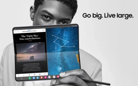 三星美国黑色星期五活动节省1120美元 Samsung Galaxy Z Fold5只要799.99美元