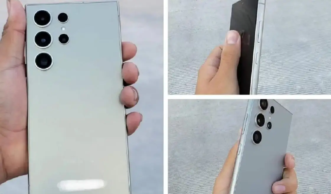 三星Samsung Galaxy S24 Ultra渲染图曝光 中框、后盖采用撞色设计