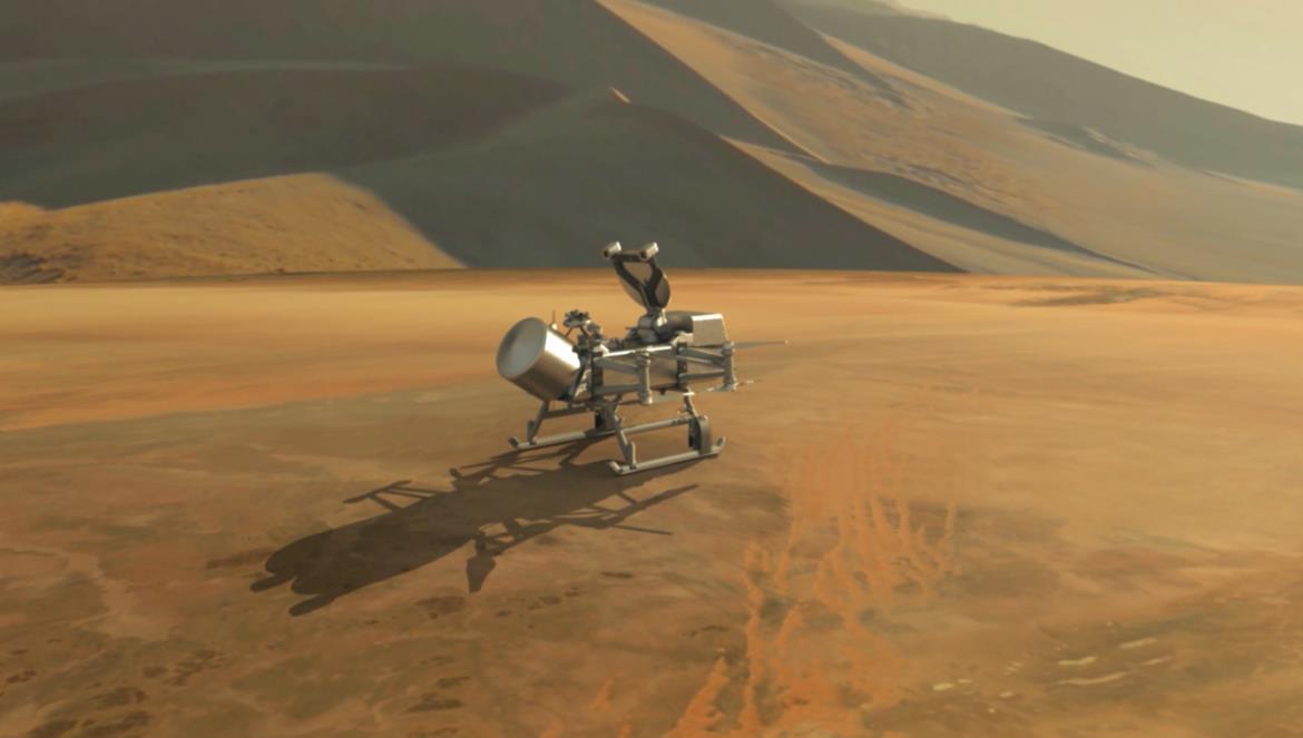 NASA蜻蜓号Dragonfly任务瞄准2028年发射 旨在探索土星最大的卫星“泰坦”