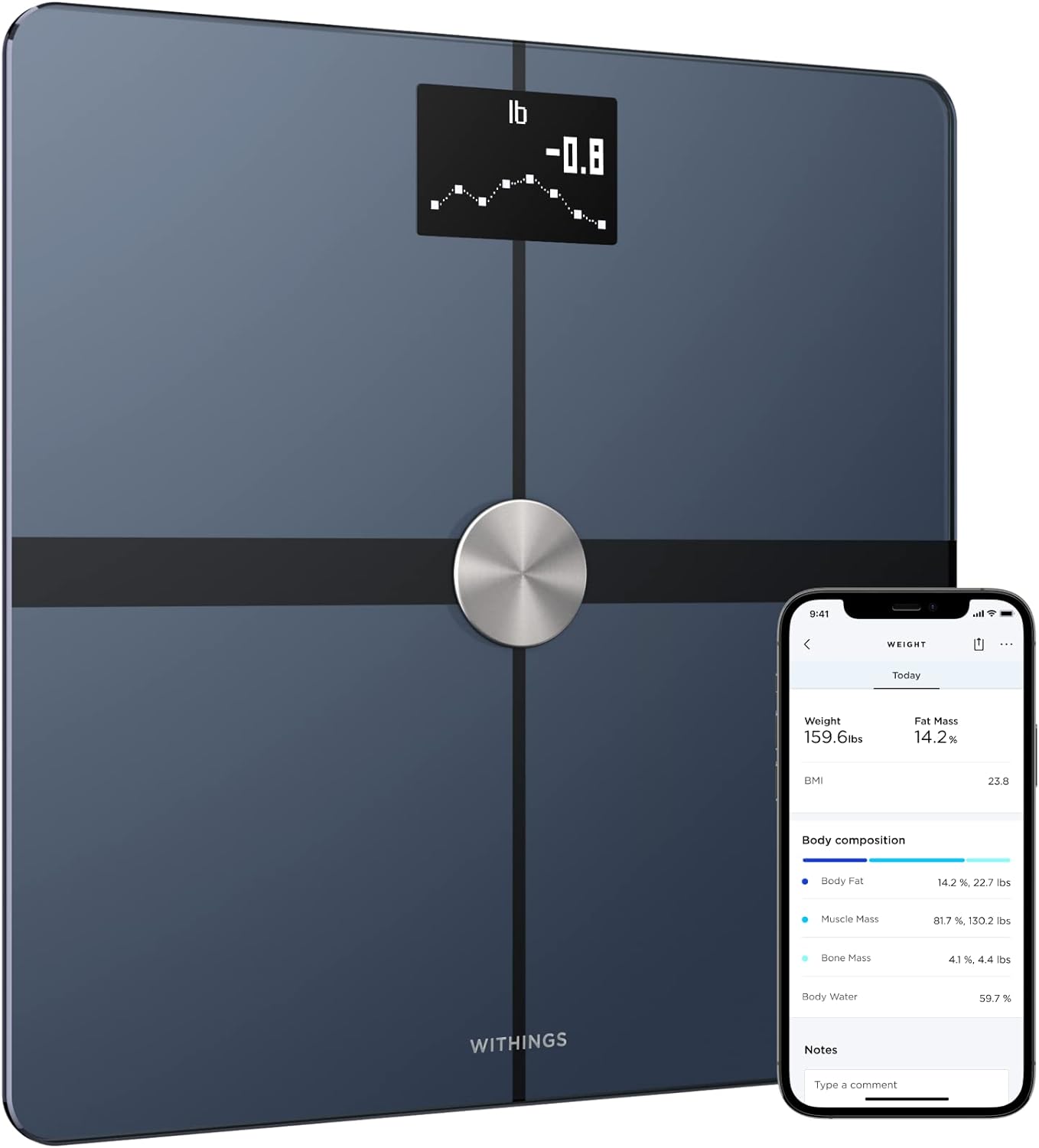 Withings Body Plus：全方位數(shù)據(jù)呈現(xiàn)的頂級智能體重秤！美國亞馬遜售價152$！