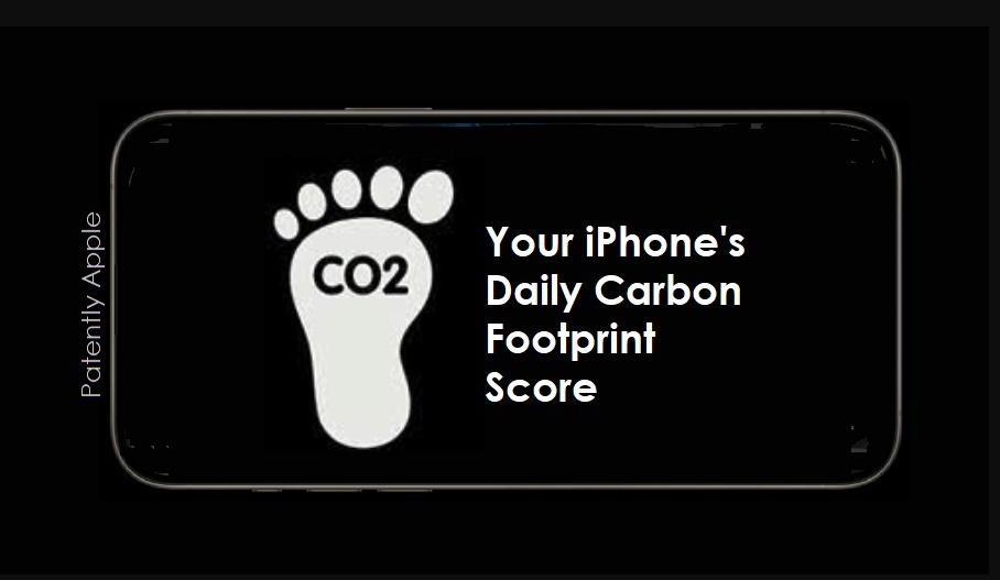 苹果Apple iPhone新专利：内置传感器，能记录设备碳足迹