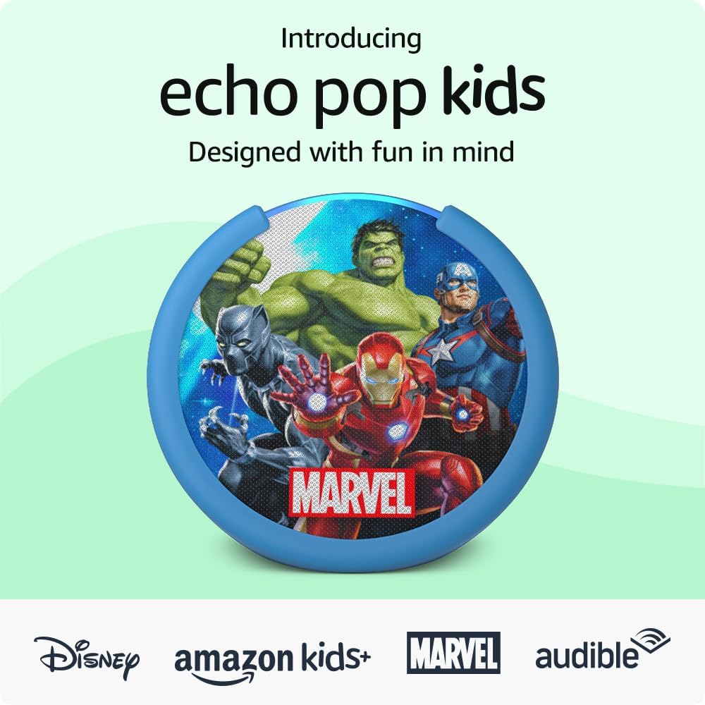 Echo Pop Kids智能音响：创意陪伴，智能家居儿童版，美国亚马逊特价22美元！