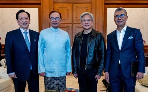英伟达Nvidia与杨忠礼电力合作：明年中期在马来西亚建立AI基础设施