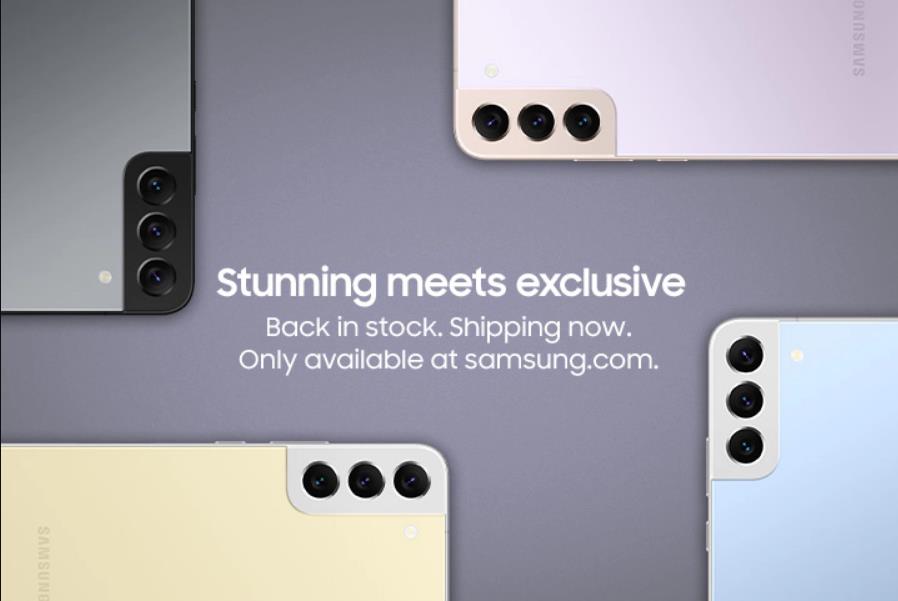 三星Samsung Galaxy S22翻新版在美国三星商店优惠225美元，售价395美元