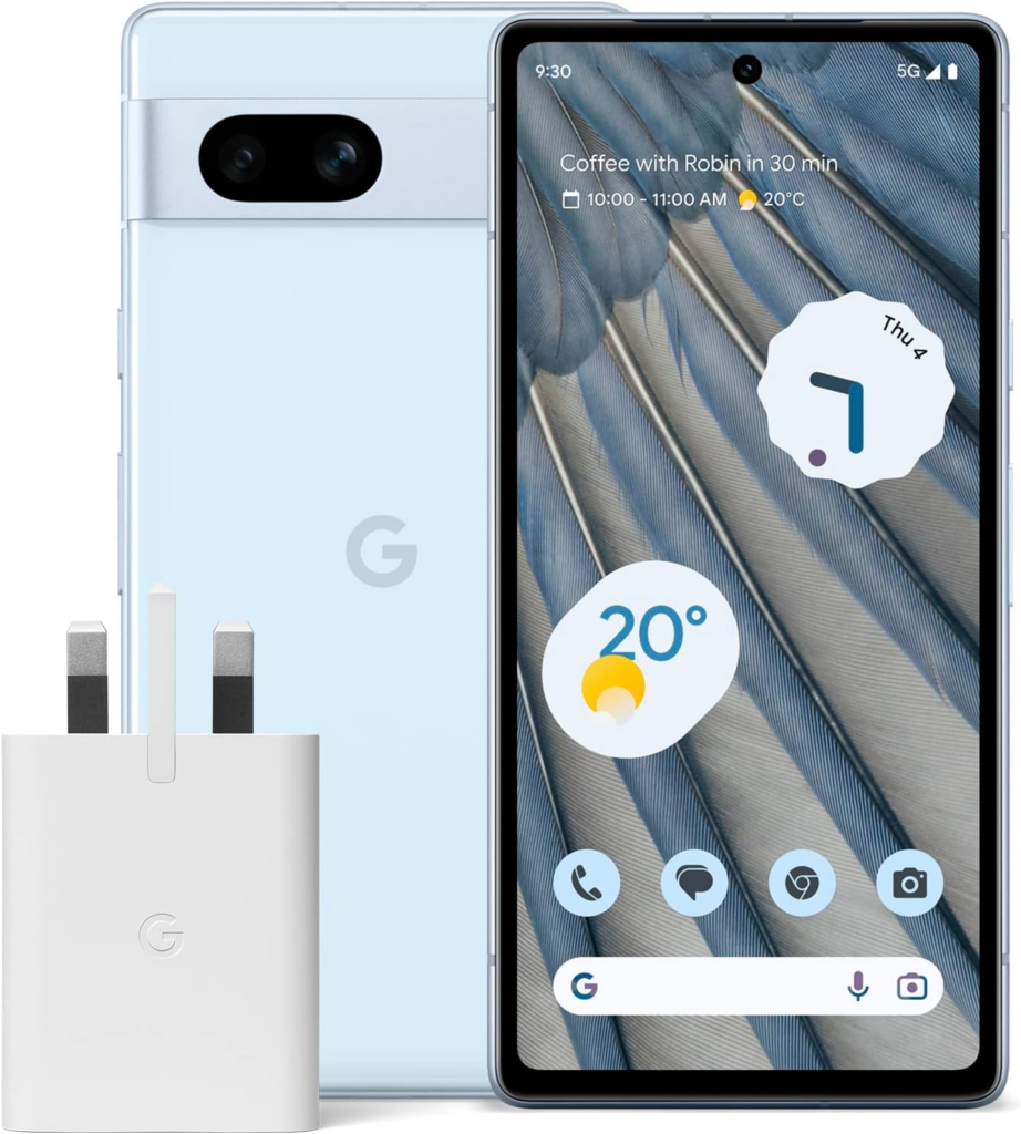 英國亞馬遜特惠！谷歌Pixel 7a和Pixel 30W充電器套裝，僅售379英鎊，享受16%的折扣！