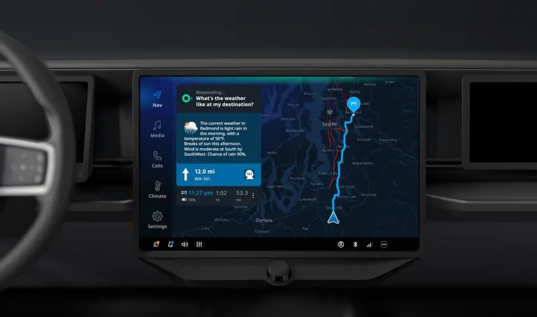 TomTom與微軟Microsoft攜手開發(fā)先進(jìn)的汽車人工智能助手