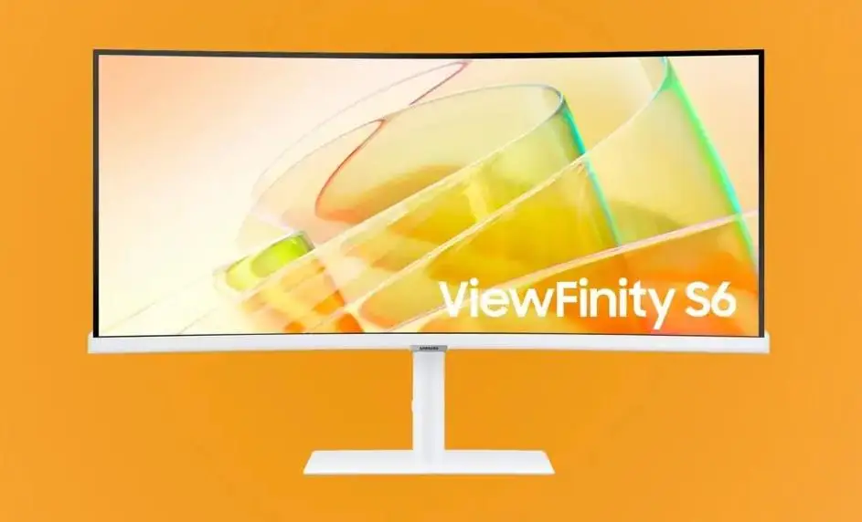 三星Samsung推出34英寸ViewFinity S6 S65TC曲面顯示器 配備Thunderbolt 4端口