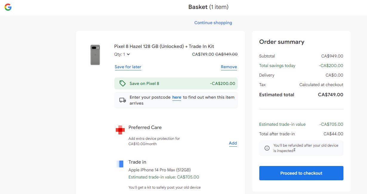 苹果Apple iPhone 14 Pro Max用户迎来巨额优惠 购买谷歌Google Pixel 8仅需44美元 优惠905美元