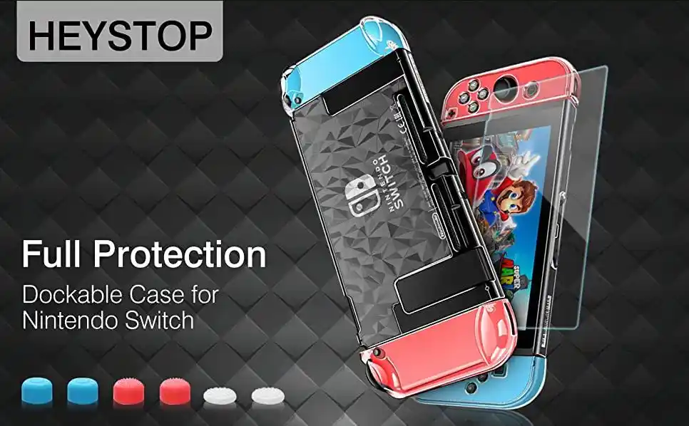 HEYSTOP Switch protective cover美國亞馬遜假日優惠6美元，售價15.99美元