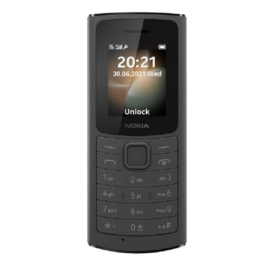 诺基亚Nokia 110 4G在新加坡亚马逊可以省5新元，仅售59.94新元！