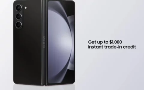 Galaxy Z Fold5价格大跳水 iPhone 13 Pro Max用户这样购买可节省1384美元，仅需536美元