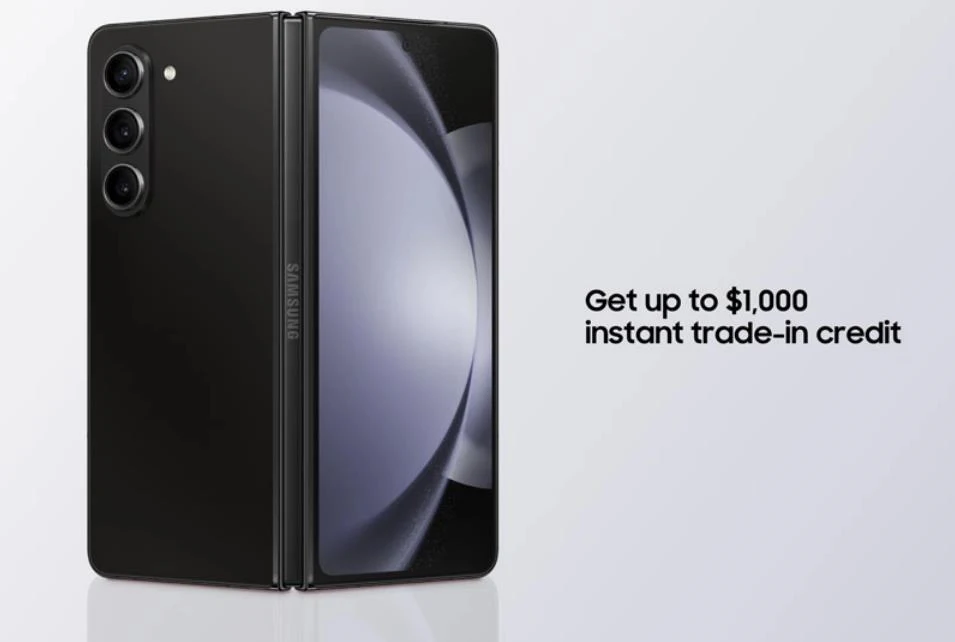 Galaxy Z Fold5价格大跳水 iPhone 13 Pro Max用户这样购买可节省1384美元，仅需536美元