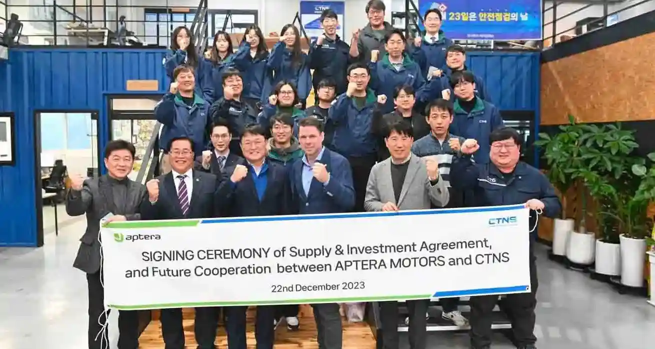 Aptera与CTNS合作：太阳能电动汽车迈向规模化生产的重要里程碑