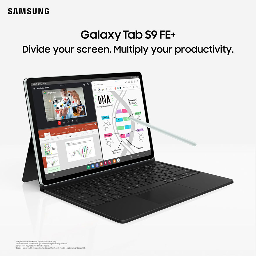 三星Samsung Galaxy Tab S9 FE+在印度亚马逊可以省14000卢布，仅售55999卢布！