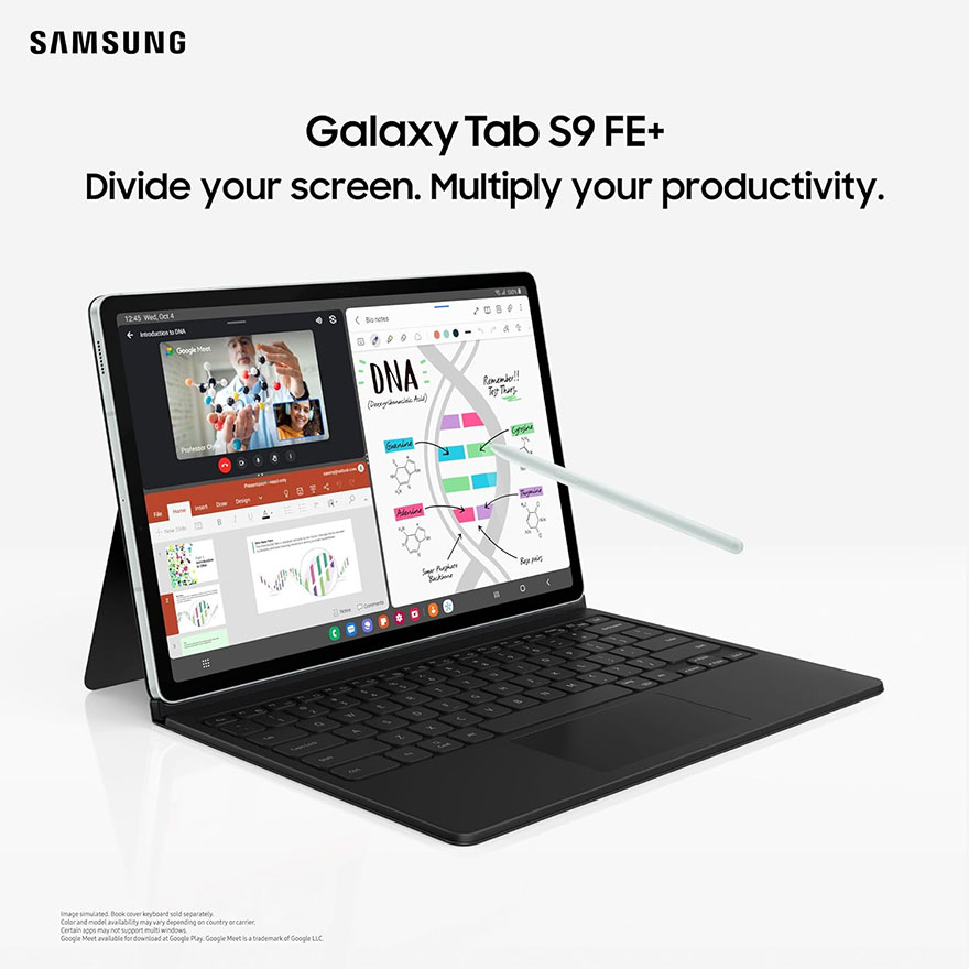 三星Samsung Galaxy Tab S9 FE+在印度亞馬遜可以省14000盧布，僅售55999盧布！