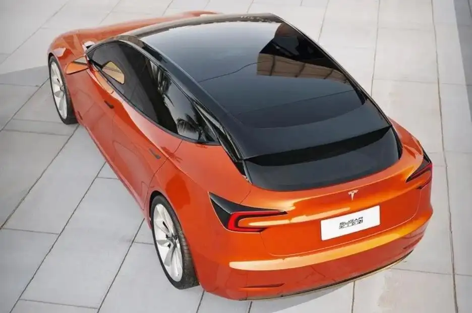 特斯拉Tesla Model 3 GT渲染图曝光，或引领纯电旅行车市场新潮流