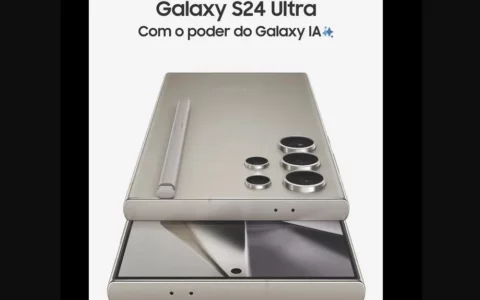 三星Samsung Galaxy S24 Ultra官方海报曝光：采用钛合金边框