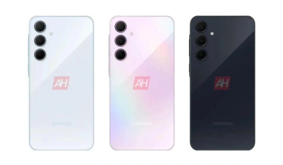 三星Samsung Galaxy A35手機(jī)高清渲染圖曝光 采用金屬中框或塑料中框