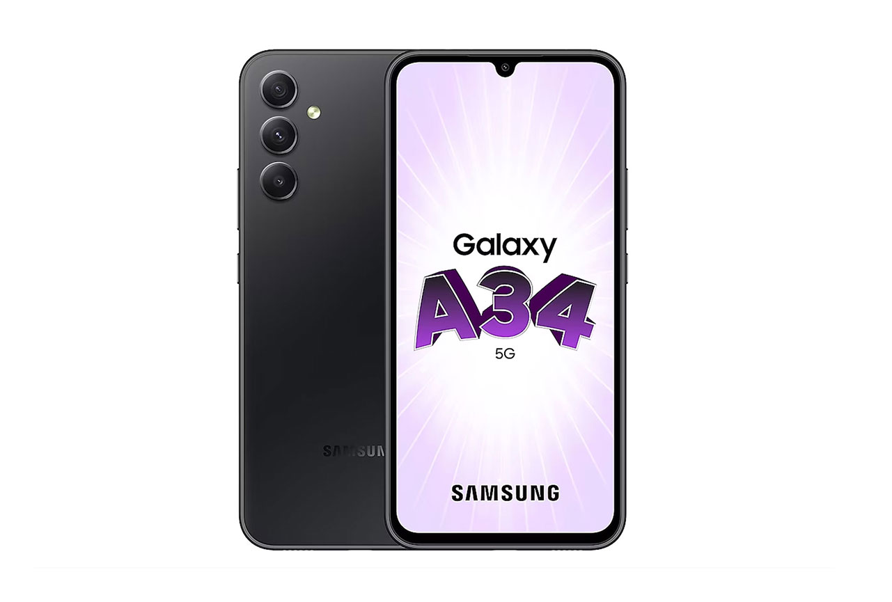 三星Samsung Galaxy A34 5G在法国Amazon这样买更值，可省60.1欧元，仅279.90欧元