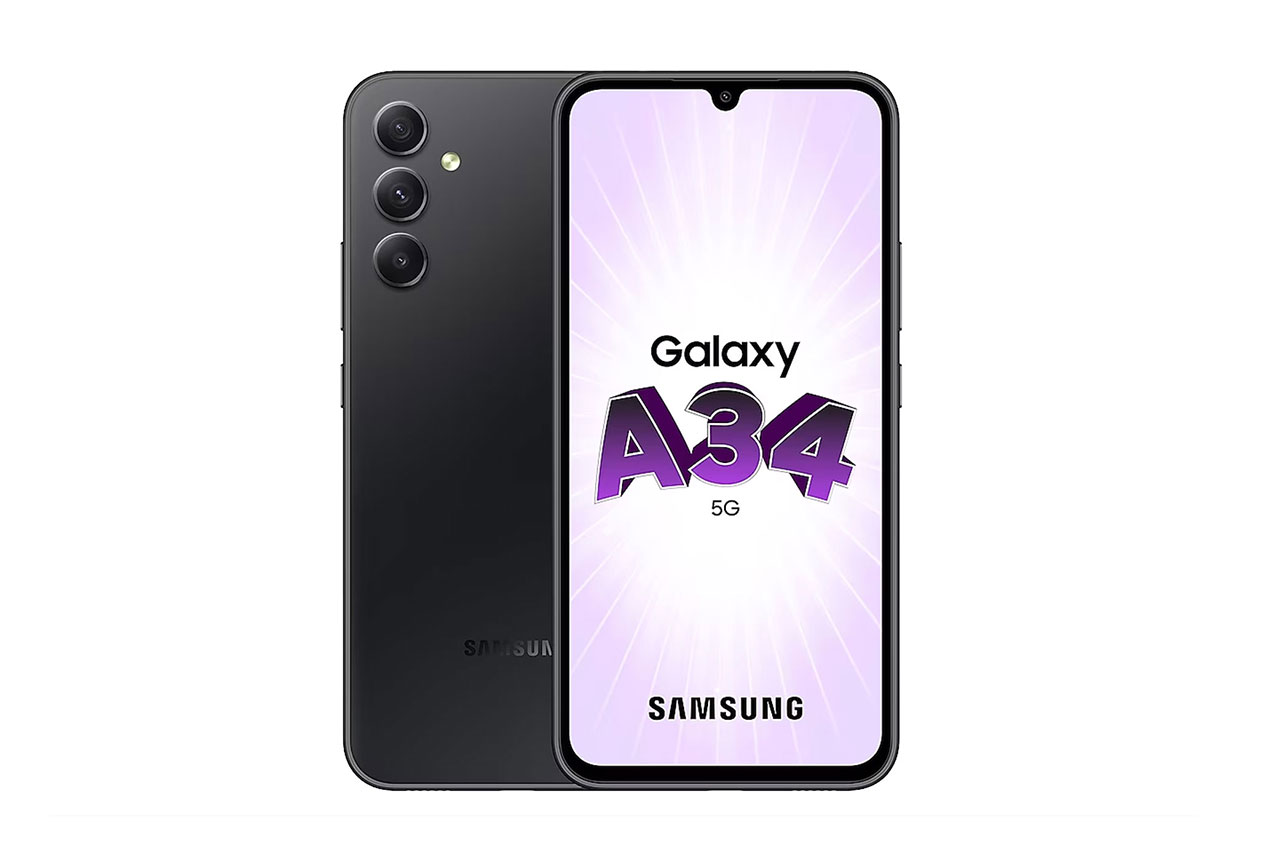 三星Samsung Galaxy A34 5G在法國Amazon這樣買更值，可省60.1歐元，僅279.90歐元